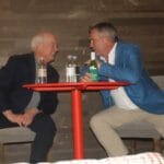 Joe Erwin and Carl Sobocinski at Collaborators & Cocktails